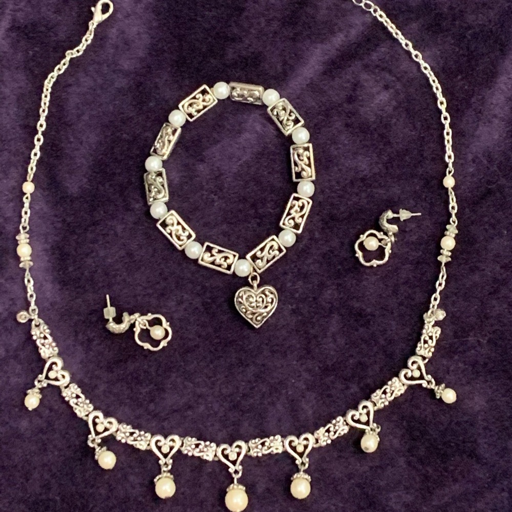 Silver Jewelry Set